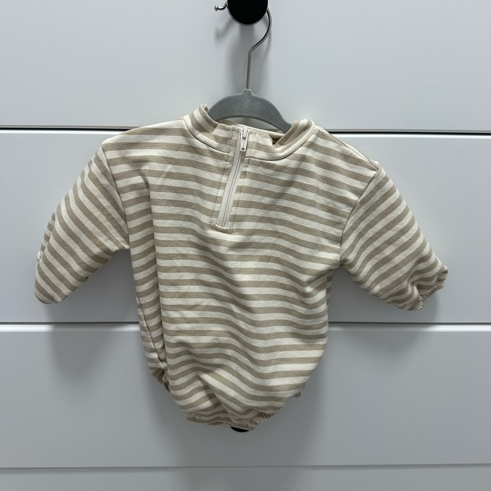 Quincy Mae 0-3m Bubble Romper